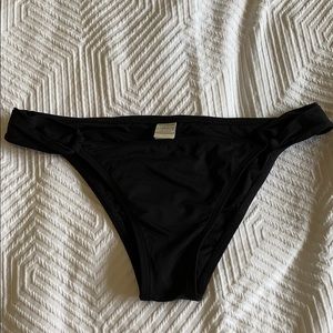 LSpace black bikini bottom